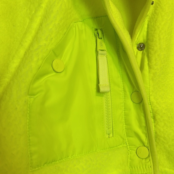 New FREE PEOPLE Hit the Slopes Jacket in Highlighter S - Picture 3 of 5